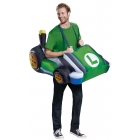 Men's Luigi Kart Inflatable Costume