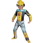 Boy's Bumblebee Rescue Bot Toddler Muscle Costume