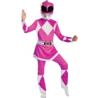 Girl's Pink Ranger Deluxe Costume - Mighty Morphin