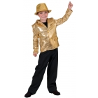 Disco Jacket Gold Child Small