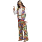 Hippie Man Adult Costume Plus