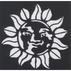 Stencil Sun Brass