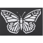 Stencil Butterfly Brass