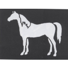 Stencil Horse Brass