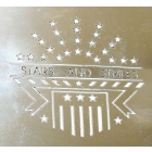 Stencil Stars Strpes Stainl