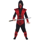 Ninja Skull Small Red Black Ch