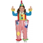 Crazy Clown Toddler Xl 4-6