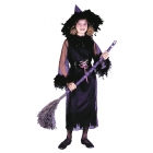 Feather Witch Blk Child Lrg