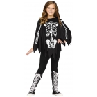 Poncho Skeleton Ch Up To 14
