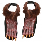 Werewolf Shoe Cover Adult Brow