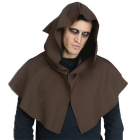 Capelet Hooded Brown