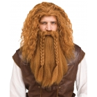 Auburn/viking Wig & Beard