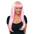 Wig Natural N Neon Pink/Blonde