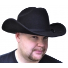 Cowboy Hat Black Felt Sml