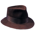 Fedora Dlx Brown Sm