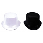 Top Hat Trans Silk Black Lg