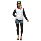 Hoodie Penguin Adult Med
