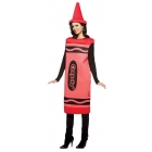 Crayola Costume Red Adlt Sm/Md