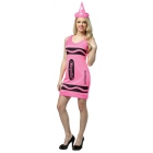 Crayola Tank Dress Neon Pink