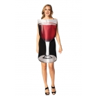 Women's Get Real Glass Of Red Wine Costume