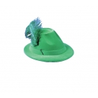 Hat Alpine Grn W/Feather