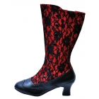 Boot Spooky Red Size 10