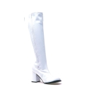 Go Go Boot White Size 11