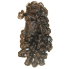 Curly Banana Clip Lt Ash Brown