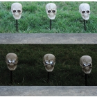 Skull Lighted Pathway Markers