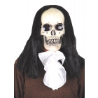 Goth Skull Dlx Mask W Hair