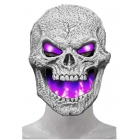 Flame Fiend Skull Purple Mask
