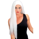 Wig 24 Inch Straight White