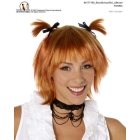 Short School Girl Wig Lt Brown