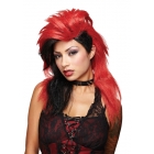 Wicked Desire Red Black  Wig