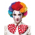 Pom Clown Wig Rainbow