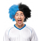 Sports Fun Wig Blue Black
