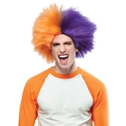 Sports Fun Wig Orange Purple