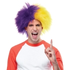 Sports Fun Wig Purple Gold