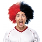 Sports Fun Wig Red Black