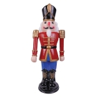 Nutcracker Animatd Red/Bu 36In