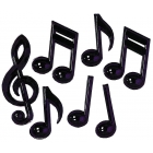 Music Notes Plastic Pack Of 7