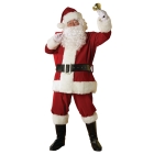 Plush Regal Santa Suit Adult