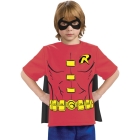 Robin Child Shirt Mask Cape Sm