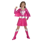 Supergirl Pink Child Medium