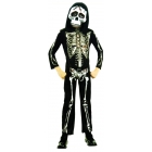 Skeleton Child Costume Large