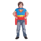 Superman Musc Shirt Cape Child