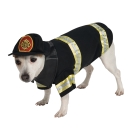 Pet Costume Firefighter Sm