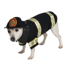 Pet Costume Firefighter Lg