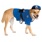 Pet Police Costume Large