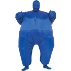 Inflatable Skin Suit Adult Blu